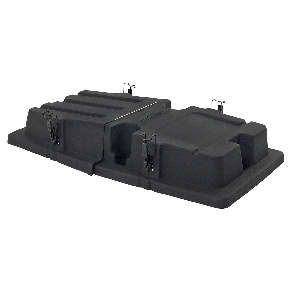 Rubbermaid 2221456 Brute 0.5 Cubic Yard Black Rotomolded Hinged Dome Lid for Tilt Truck Trash Cart