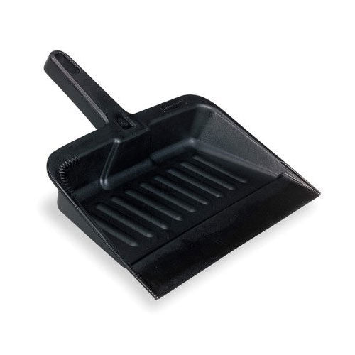 Rubbermaid FG200500CHAR Hand Held Heavy Duty Dust Pan, 12.25" Charcoal