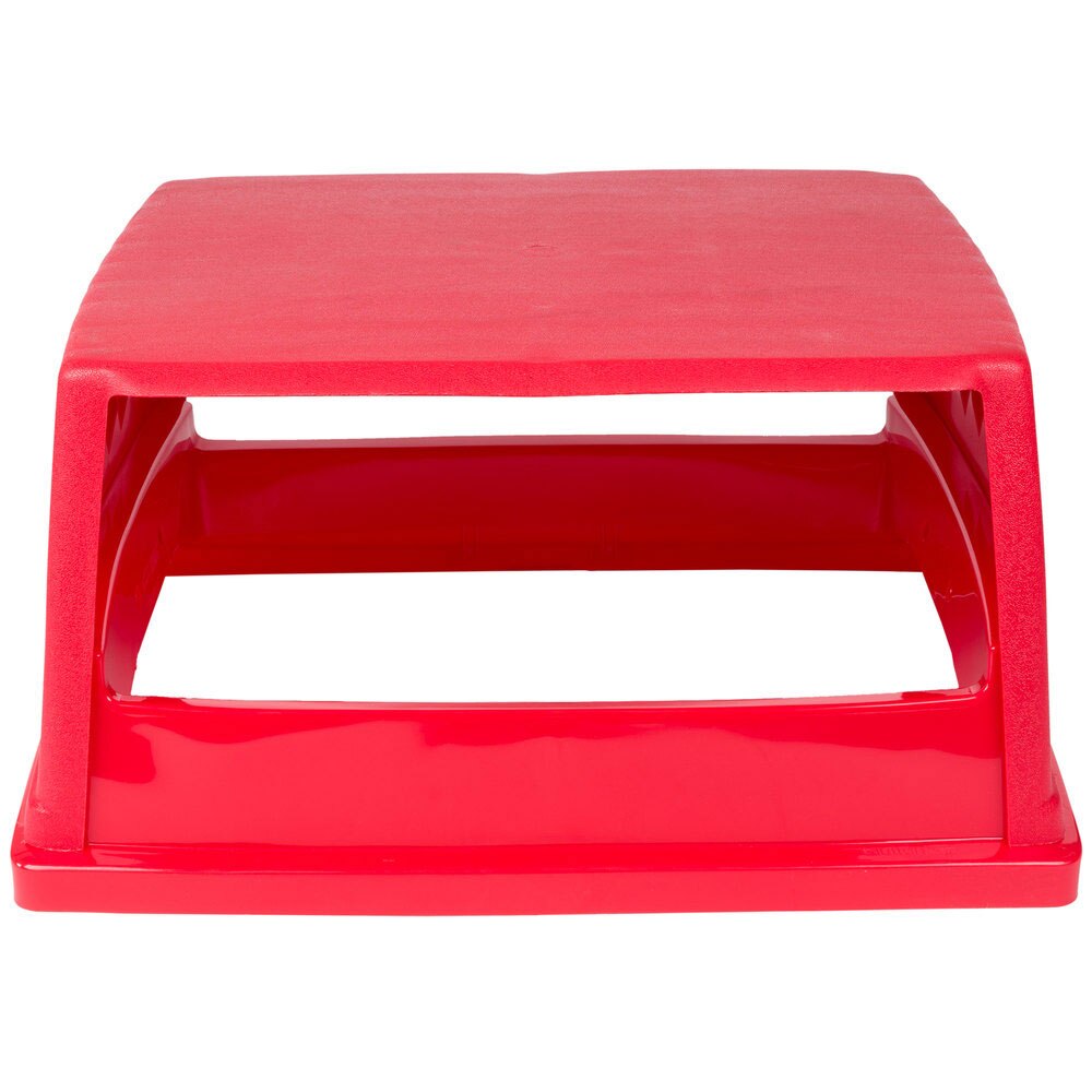 Rubbermaid FG256V00RED Glutton Hooded Top without doors for 256B Containers