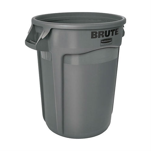 Rubbermaid FG263200GRAY BRUTE Container/Trash Can without Lid (2632) - 2