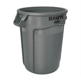 Rubbermaid FG263200GRAY BRUTE Container/Trash Can without Lid (2632) - 2