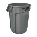 Rubbermaid FG263200GRAY BRUTE Container/Trash Can without Lid (2632) - 2