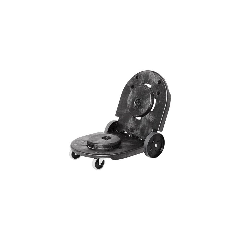 Rubbermaid FG264600BLA BRUTE Tandem Dolly for Waste Containers (2620, 2632, 2643, 2655, 3526, 3536 C)