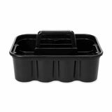 Rubbermaid FG315488BLA Deluxe Carry Caddy Black Cleaning Supply Organizer