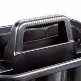 Rubbermaid FG315488BLA Deluxe Carry Caddy Black Cleaning Supply Organizer - 4