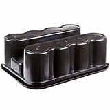 Rubbermaid FG315488BLA Deluxe Carry Caddy Black Cleaning Supply Organizer - 5
