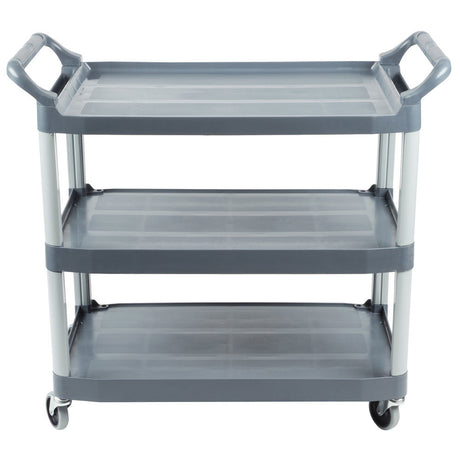 Rubbermaid FG409100GRAY Utility Cart, Open Sided