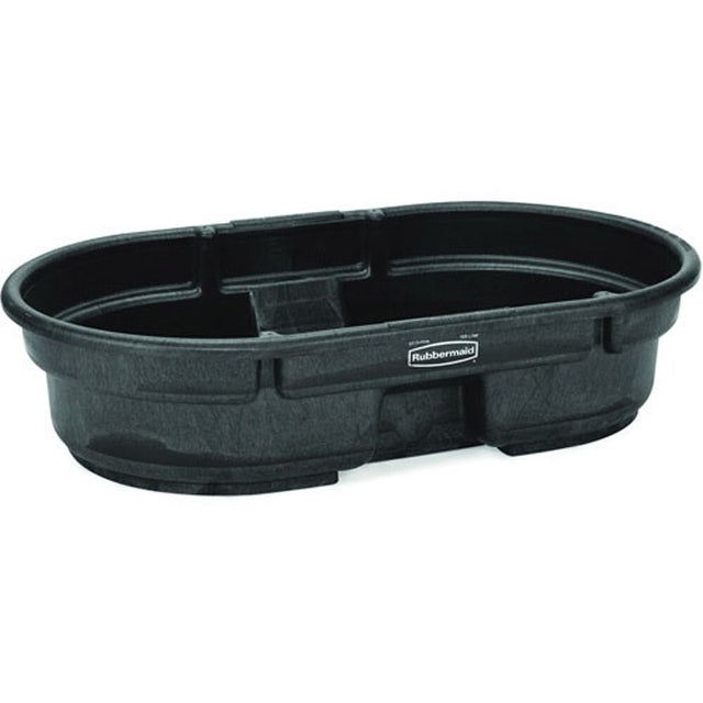 Rubbermaid FG424300BLA 50 U.S. gal Stock Tank with 400 lbs Capacity