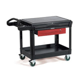 Rubbermaid FG453588BLA TradeMaster Professional Contractor Cart - 2