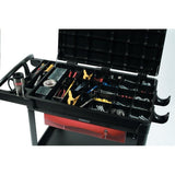 Rubbermaid FG453588BLA TradeMaster Professional Contractor Cart - 4