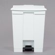 Rubbermaid FG614500WHT Step-On Container/Trash Can