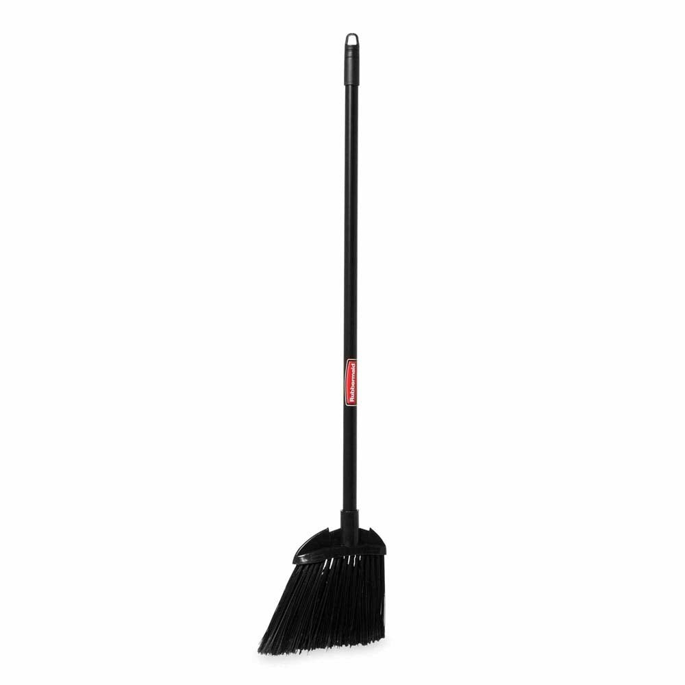 Rubbermaid FG637400BLA Lobby Broom with Polypropylene Fill, Vinyl Handle, Black