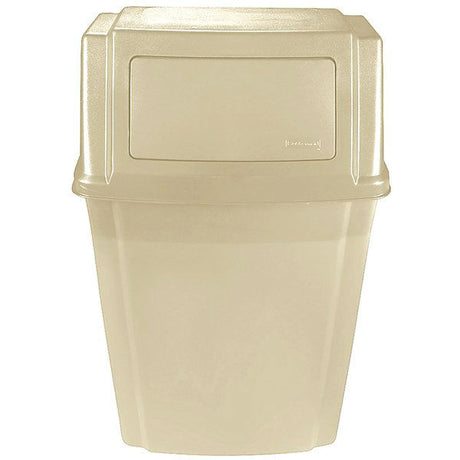 Rubbermaid FG782200BEIG Slim Jim Wall Mounted Container/Trash Can