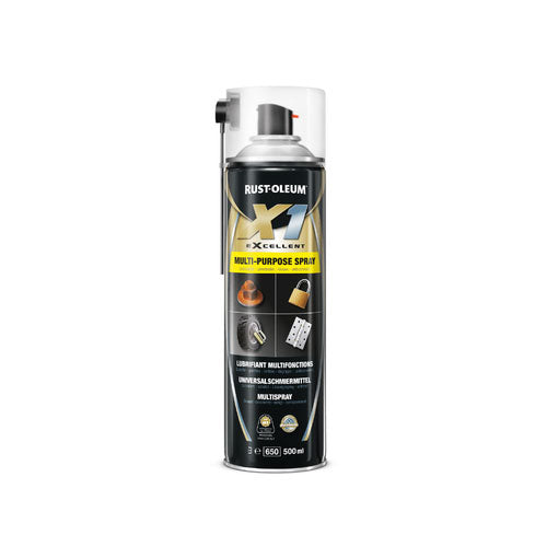 Rust-Oleum 1610 X1 Multi-Purpose Transparent Spray, 500 ml