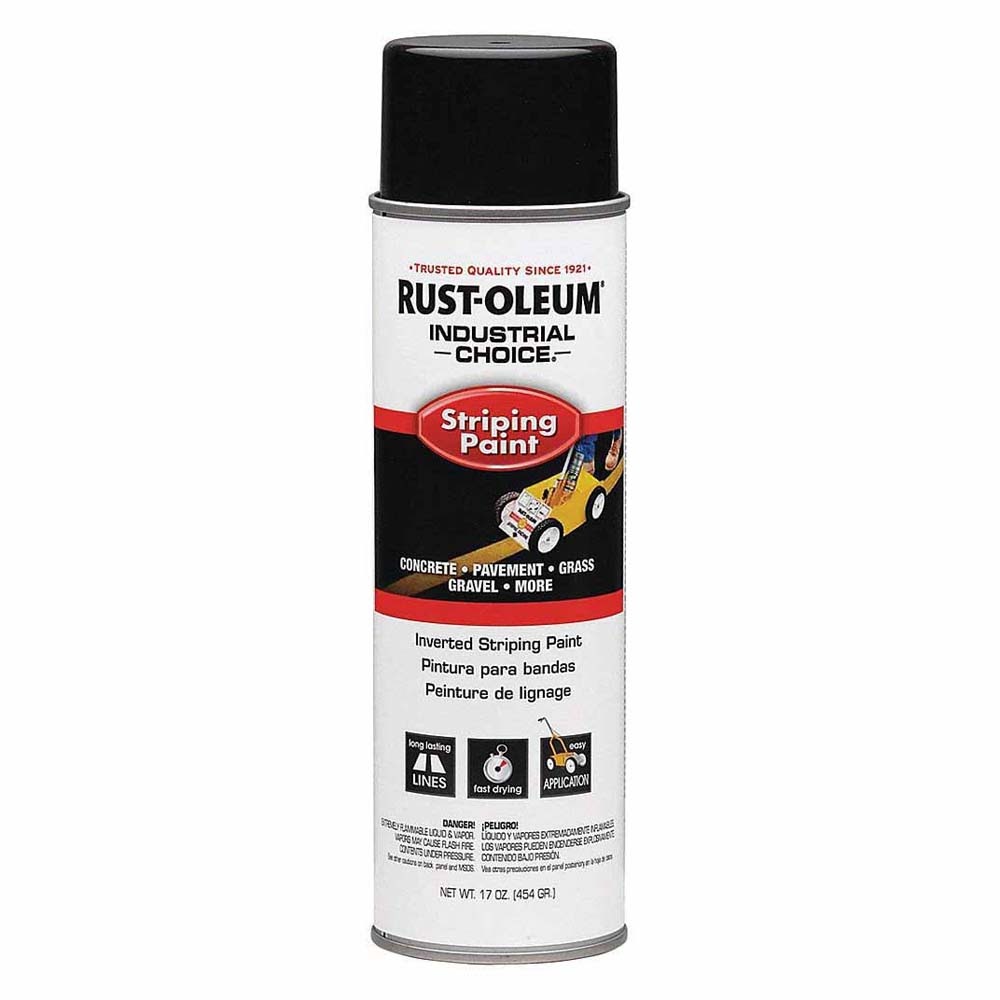 Rust-Oleum 1677838 S1600 Inverted Black Spray Paint (18 oz)
