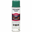 Rust-Oleum 1834838 M1800 APWA Safety Green Inverted Marking Spray Paint (17 oz)