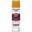 Rust-Oleum 203033 Water Based Inverted Marking Spray Paint, Caution Yellow, 17 oz (Single Can)