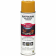 Rust-Oleum 203033 Water Based Inverted Marking Spray Paint, Caution Yellow, 17 oz (Single Can)