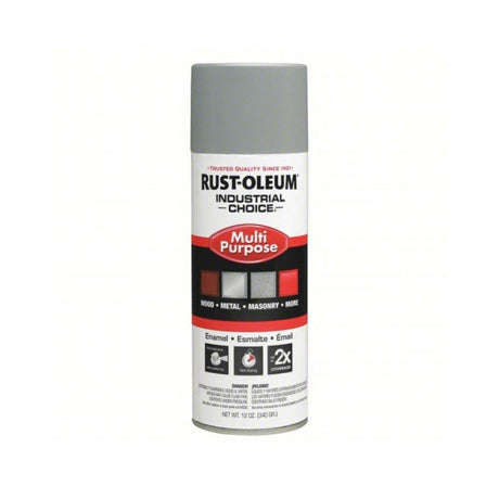 Rust-Oleum 214645 1600 Multi-Purpose ANSI 61 Light Gray Gloss Enamel Spray Paint