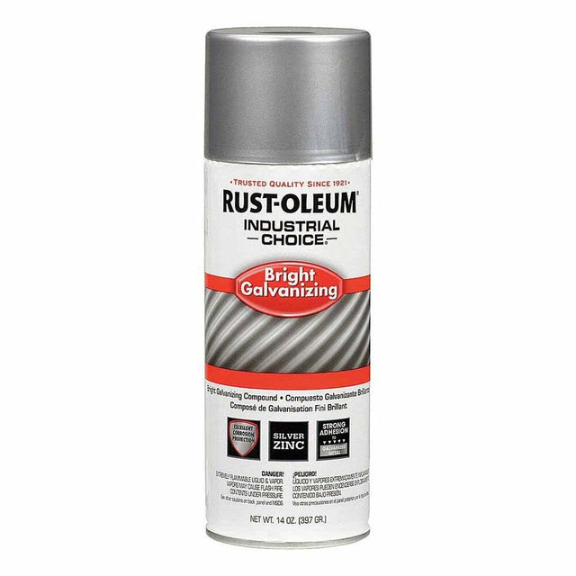 Rust-Oleum 244305 Bright Galvanizing Compound Spray Paint 14 oz (1 Can)