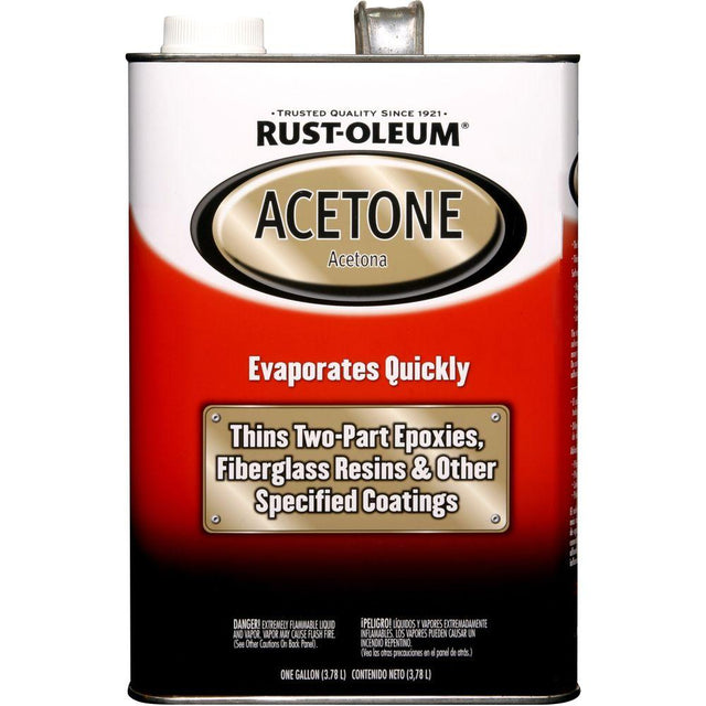 Rust-Oleum 248668 1 Gal Clear Acetone