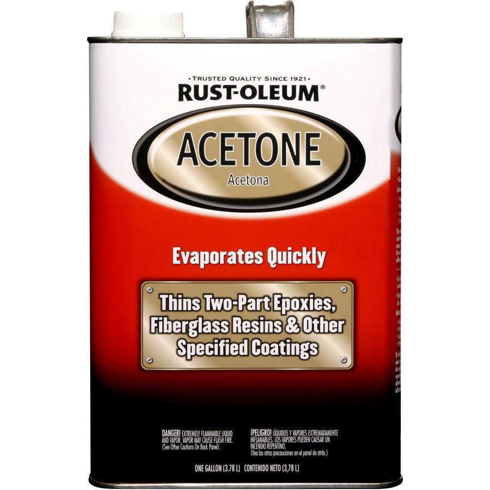 Rust-Oleum 248668 1 Gal Clear Acetone - 2