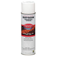 Rust-Oleum 264692 Water-Based Construction Marking Paint, White 17 oz Spray