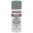 Rust-Oleum 7785830 Cold Galvanizing Compound 93% Zinc Rich Spray, Flat Gray 16 oz. (1 Can)