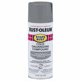 Rust-Oleum 7785830 Cold Galvanizing Compound 93% Zinc Rich Spray, Flat Gray 16 oz. (1 Can)