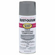 Rust-Oleum 7785830 Cold Galvanizing Compound 93% Zinc Rich Spray, Flat Gray 16 oz. (1 Can)