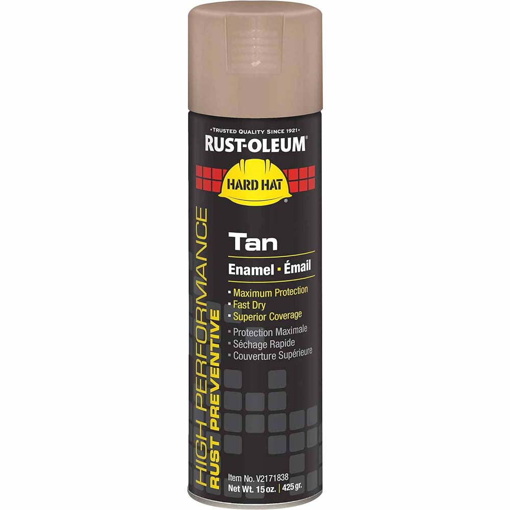 Rust-Oleum V2171838 V2100 15 oz. System Enamel Tan Gloss Spray Paint