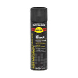 Rust-Oleum V2178838 V2100 System Enamel Spray Paint - Flat Black - 2