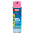 Krylon 3612 Quik-Mark WB Inverted Marking Paint Fluorescent Pink