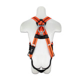 Safewaze 019-1040 (PCS) Full Body Harness: W 3 D-Ring, Tongue Buckle Legs, Quick-Connect Chest, Fixed Shoulder Pad, Srd Sleeve, Sub Pelvic Cover (S/M) - 2