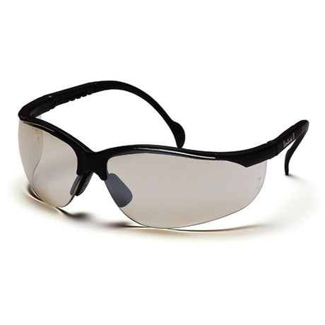 Pyramex SB1880ST Venture Eyewear IO Mirror Anti-Fog Lens/Black Frame