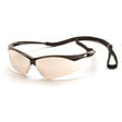 Pyramex PMXTREME IO Mirror Lens with Black Frame & Cord