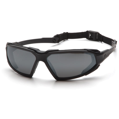 Pyramex SBB5020DT Highlander Gray Anti-Fog Lens with Black Frame