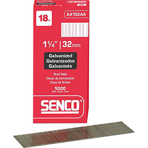 SENCO AX13EAA 1" 18 Gauge Brad Nail