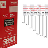 SENCO AX15EAA 1-1/4", 18 Gauge Brad Nail - 2