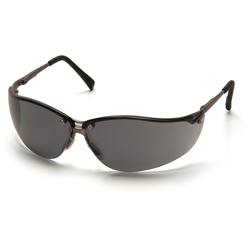 Pyramex SGM1820S V2-Metal Eyewear Gray Lens with Gun Metal Frame