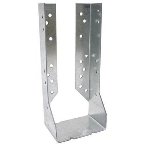 Simpson HUC410 Strong-Tie Galvanized Face-Mount Concealed-Flange Joist Hanger for 4x10
