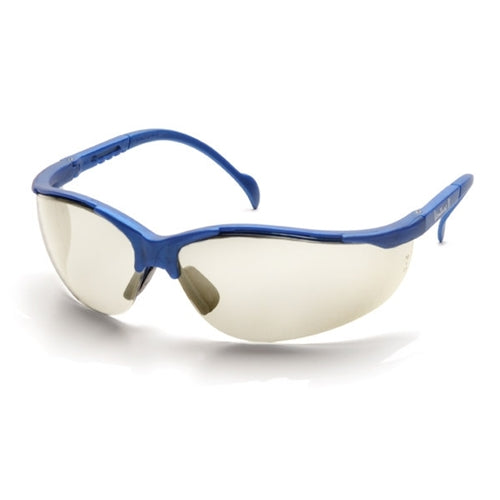 Pyramex SMB1880S Venture IO Mirror Lens with Metallic Blue Frame