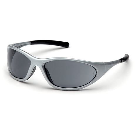 Pyramex SS3320E Zone Eyewear Gray Lens with Silver Frame