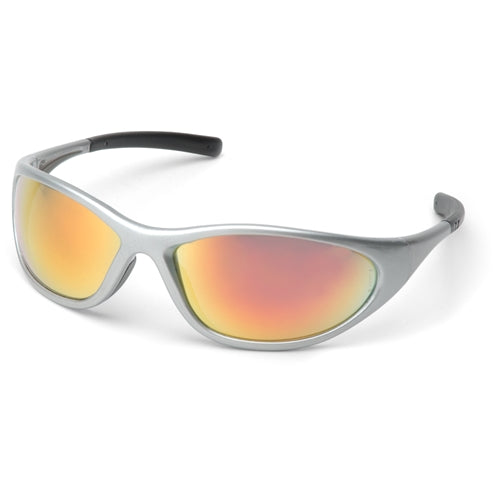 Pyramex SS3345E Zone Eyewear Ice Orange Mirror with Silver Frame