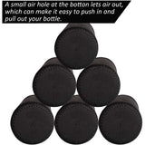 STARVAST SVUS-BottleSleeve-6-BK-170804fa Neoprene Water Bottle Sleeve Insulators 2.68" x 7.28" Black (6 Pack) - 4