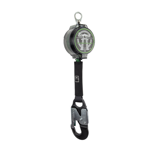 Safewaze 018-5009 7' Web Retractable With Aluminum Snap Hook