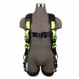 Safewaze 019-1066 X-Small PRO Full Body Harness: 3D, MB Chest, FD, TB Legs