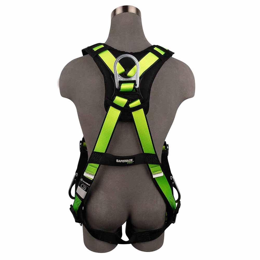 Safewaze 019-1066 X-Small PRO Full Body Harness: 3D, MB Chest, FD, TB Legs - 2