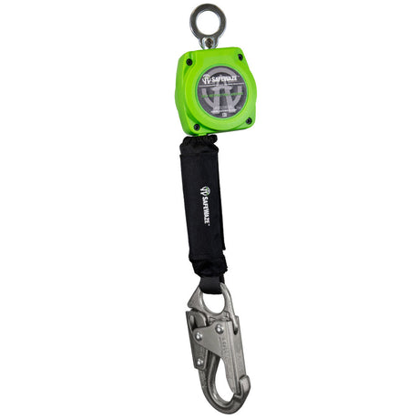 Safewaze 019-5040 6' Single Web Retractable With Double Locking Steel Snap Hook / No Carabiner