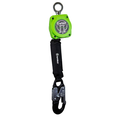 Safewaze 019-5041 6' Single Web Retractable With Double Locking Aluminun Snap Hook / No Carabiner